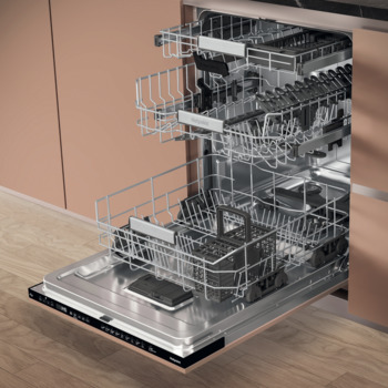 Dishwasher , Fully Integrated, 15 Place Settings, Hotpoint HD8I HP42 L UK