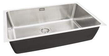 Sink, Stainless Steel 1.0 Bowl Undermount, Häfele Murano